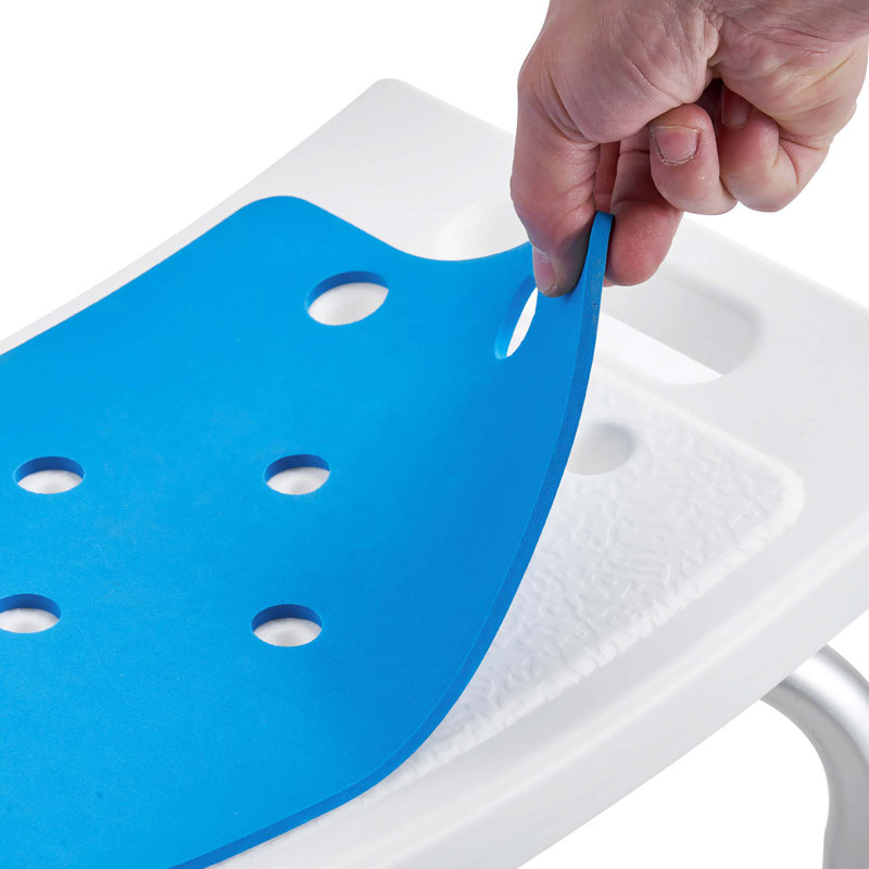 Tabouret de baignoire à hauteur réglable avec base antidérapante et capacité de 350 lb
