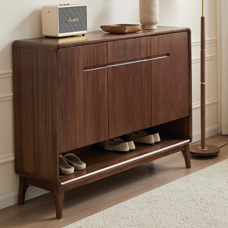 Armoire à chaussures de style nordique avec rangement rétro