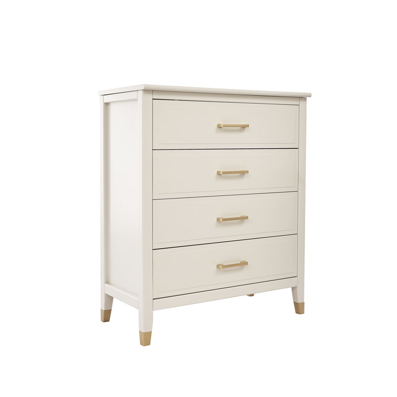 Mel Chest of Drawers, White
