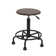 Craine Adjustable Height Industrial Stool with Footring