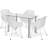 Batasi 4 - Person Four Leg Base Dining Set