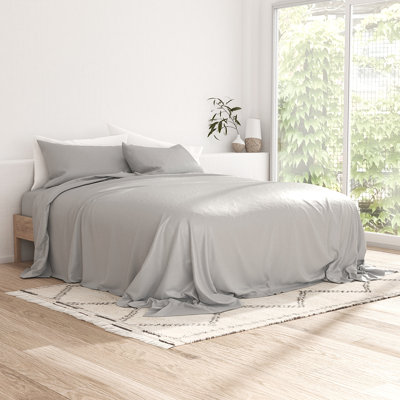 Sheet Set 100% Rayon From Bamboo Silky Soft Bedding