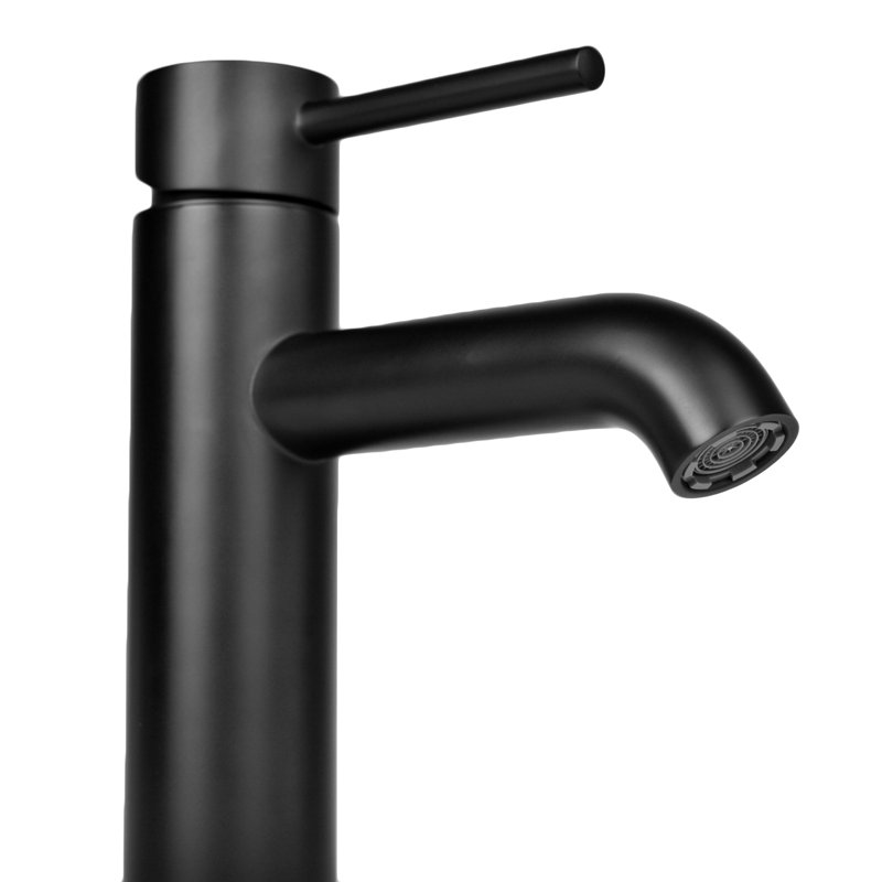 Melrose Single-handle Bathroom Faucet, Matte Black