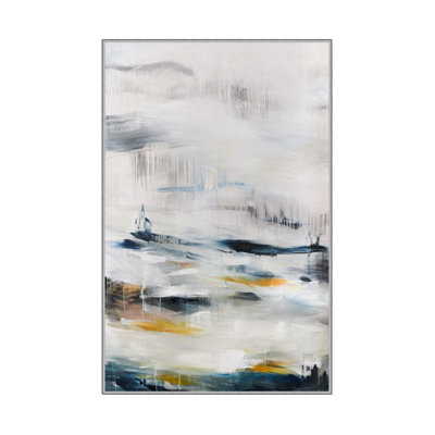Luxurious Woven Carpet 5.2 x 7.5 ft, 100% Polyester, 0.4 in Pile Height | Antibacterial, Non-Slip PVC Dot Underside, Machine Washable | Elegant 3D Digital Print Design, Perfect for Living Room & Bedroom Décor