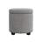 Mayen 19" Wide Round Storage Ottoman-413316583