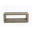 Table basse rectangulaire avec tablette inférieure pour le salon-842273836