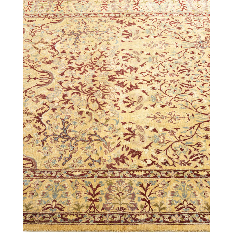 Classic One-of-a-Kind 4' 0" X 5' 10" Hand Knotted Area Rug