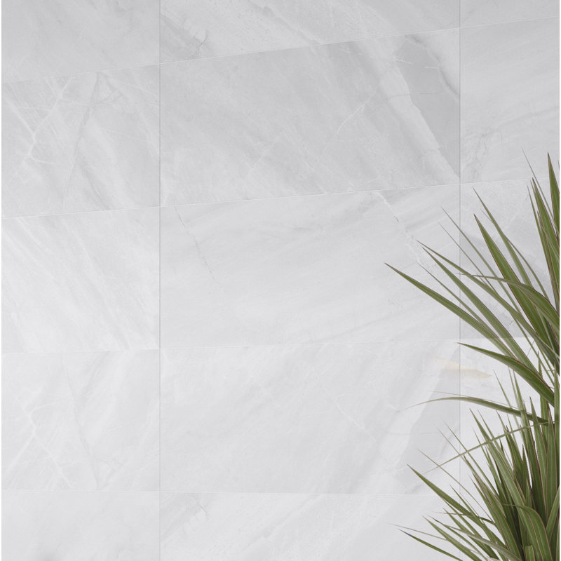 Ahri 18 in. x 18 in. Matte Ceramic Stone Look Floor and Wall Tile, Sumi