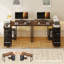 L-Shaped Metal Base Computer Desk-932019419