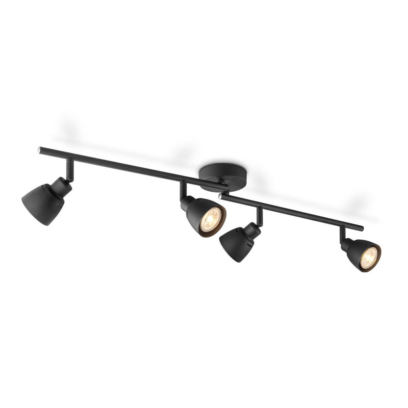 Miri 80.5cm 4 -Light Track Kit, Black