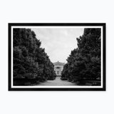 Museum Campus In Black & White Print
