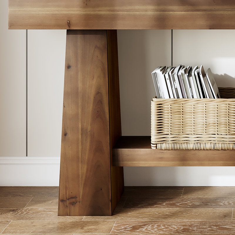 160cm Solid Wood Console Table
