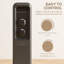 Demi Oil Filled Radiator Portable Electric Heater Grey-1511027959-1511027953-1511027954
