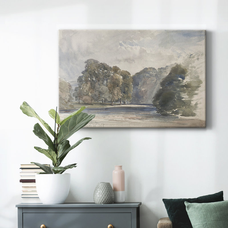 Paysage rétro - CECL III, H 13 po x l 19 po