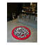 Tapis noir et blanc lavable à la machine Cat-120333456