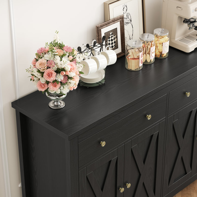 55.1'' Sideboard, Black