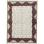 Hand Woven Silk and Wool Floral Area Rug