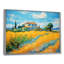 Vangogh, la maison jaune à Arles II, encadrée sur toile par Vincent Van Gogh, peinture-524642515-482342129