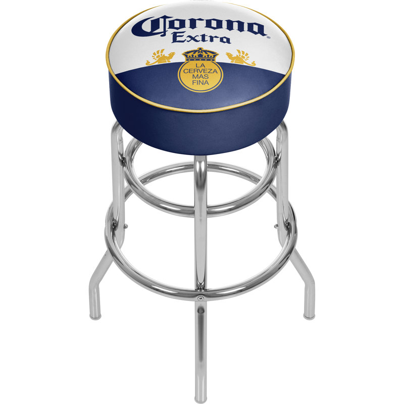Corona Label Design Bar Stool