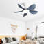 Petit ventilateur de plafond encastré 29 pales encastré 29 pales avec 5 lumières ABS à intensité variable