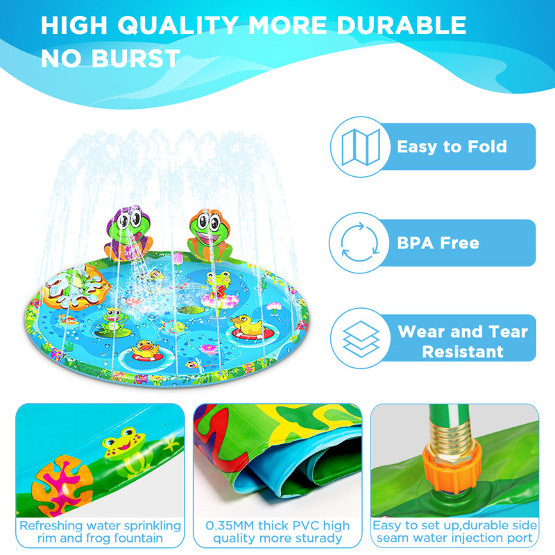 Splash Pad Sprinkler Inflatable