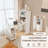 Stretchable Writing Table With Bookshelf