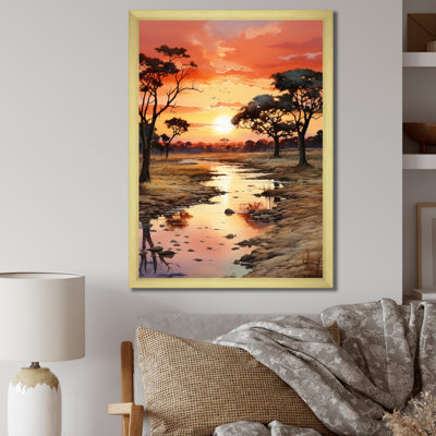 Alsey, coucher de soleil africain Oasis II