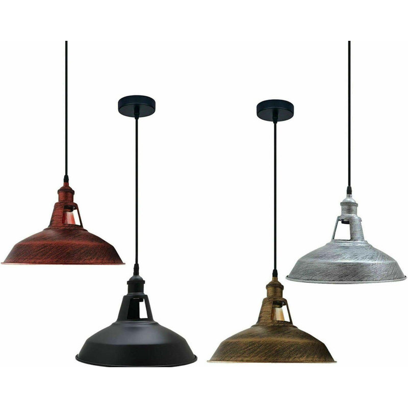 Johanna 1 - Light Black Dome Pendant