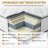 8″ Medium Firm Cooling Gel Memory Foam Hybrid Mattress - CertiPUR-US OEKO-TEX Certified-1714694717-1714694714