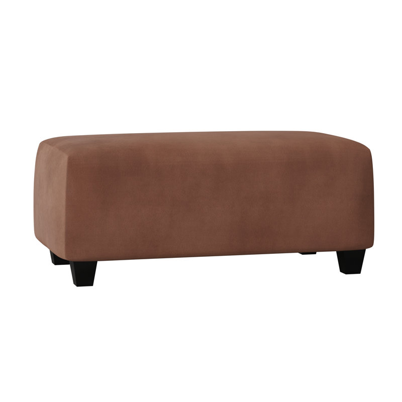Jireth Upholstered Ottoman, Bulldozer Cinnamon
