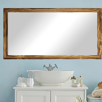 Bloodworth Wood Flat Wall Mirror