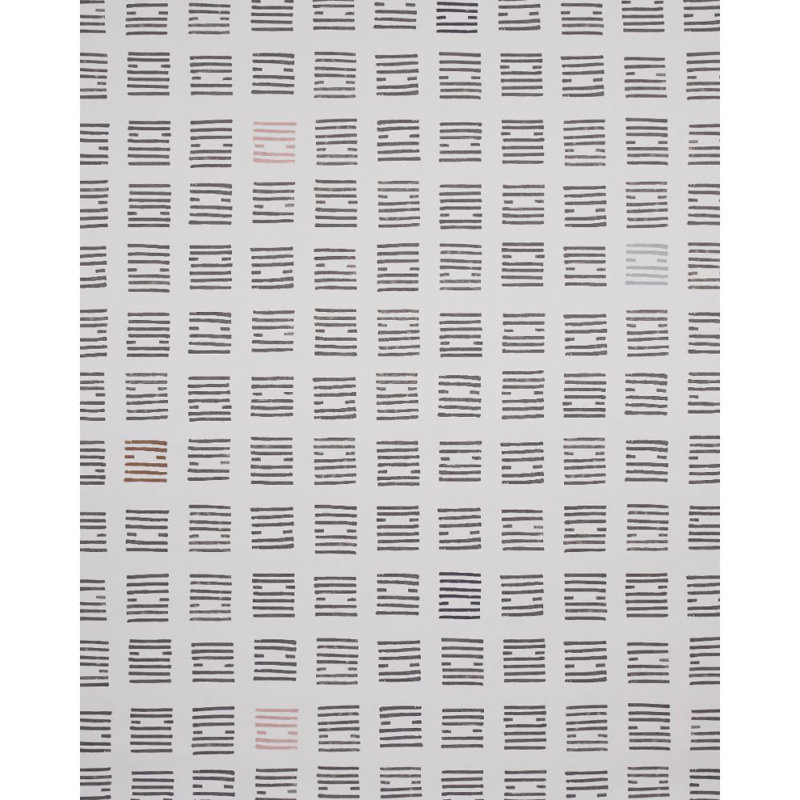 Schumacher x Caroline Z Hurley Tiasquam Wallpaper, Charcoal