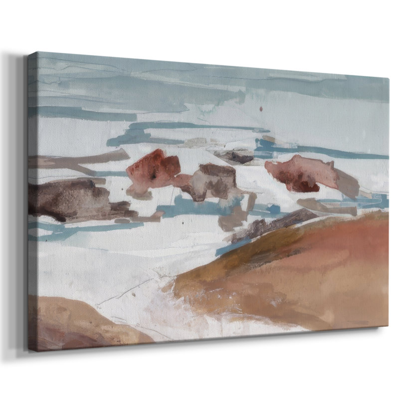 Coastal Calm Shores I -Gallery Wraraped Cavas, 24 x 36