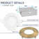 4'' Tunable Color Temperature Dimmable Air-Tight IC Rated LED Canless Recessed Lighting Kit