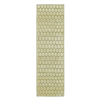 Handmade Silk Floral Area Rug