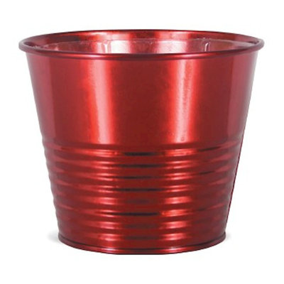 Cache-pot en métal