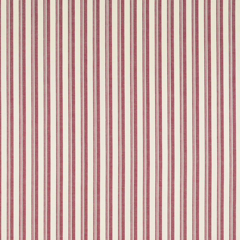 Schumacher x Miles Redd Capri Fabric, Red/White