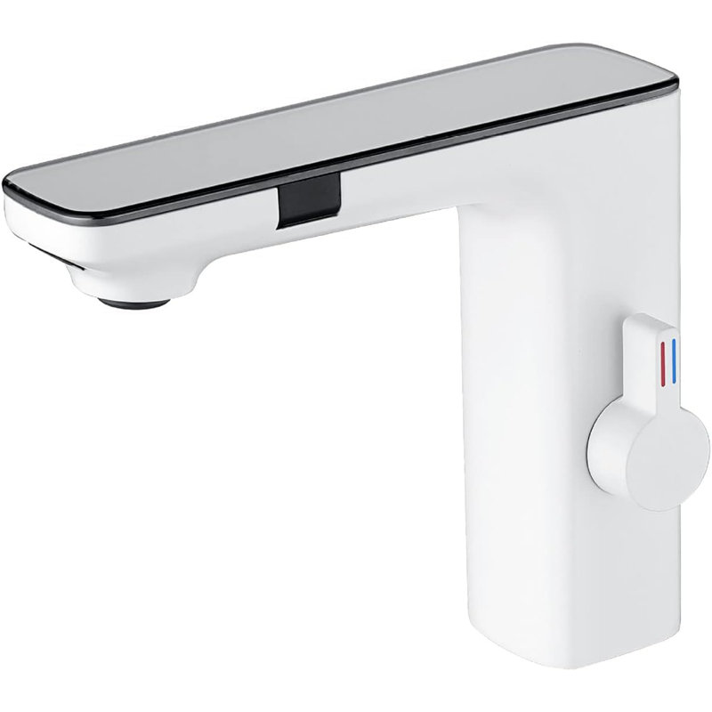 Robinet de salle de bain AlenArtWater, Blanc mat