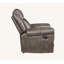 Fauteuil inclinable Lydia, cuir brun Aire