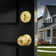 Complete Entry Knob Set with Single Cylinder Deadbolt