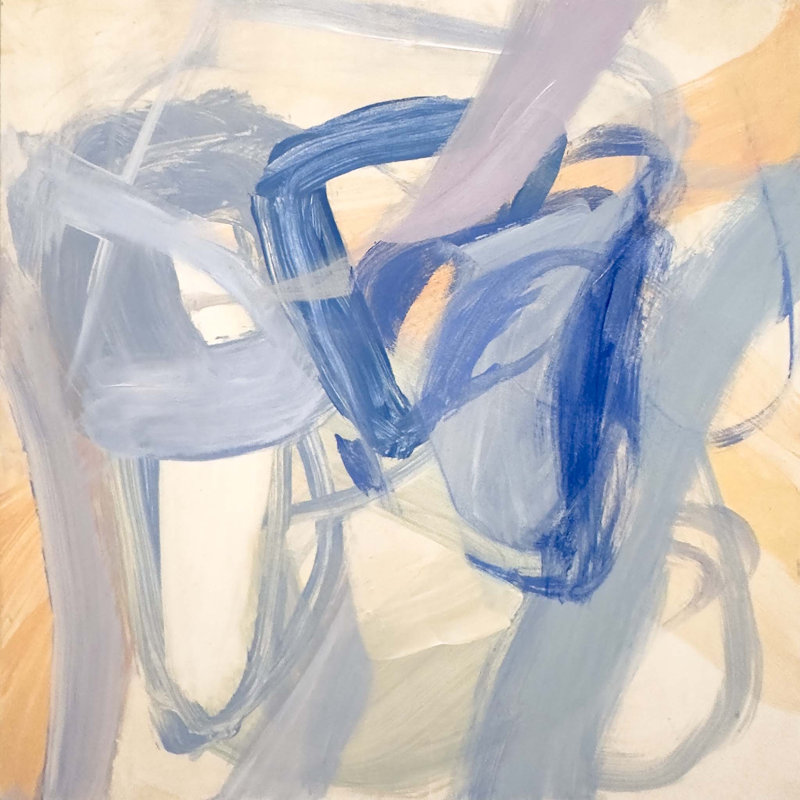 «Mini Provenance 4» par Katie Ré Scheidt, H 24 po x l 24 po, Toile tendue
