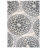 Floral Dark and Light Gray Area Rug-1686073921
