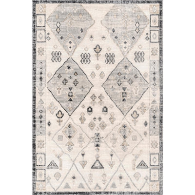 Tapis beige Dianne Southwestern