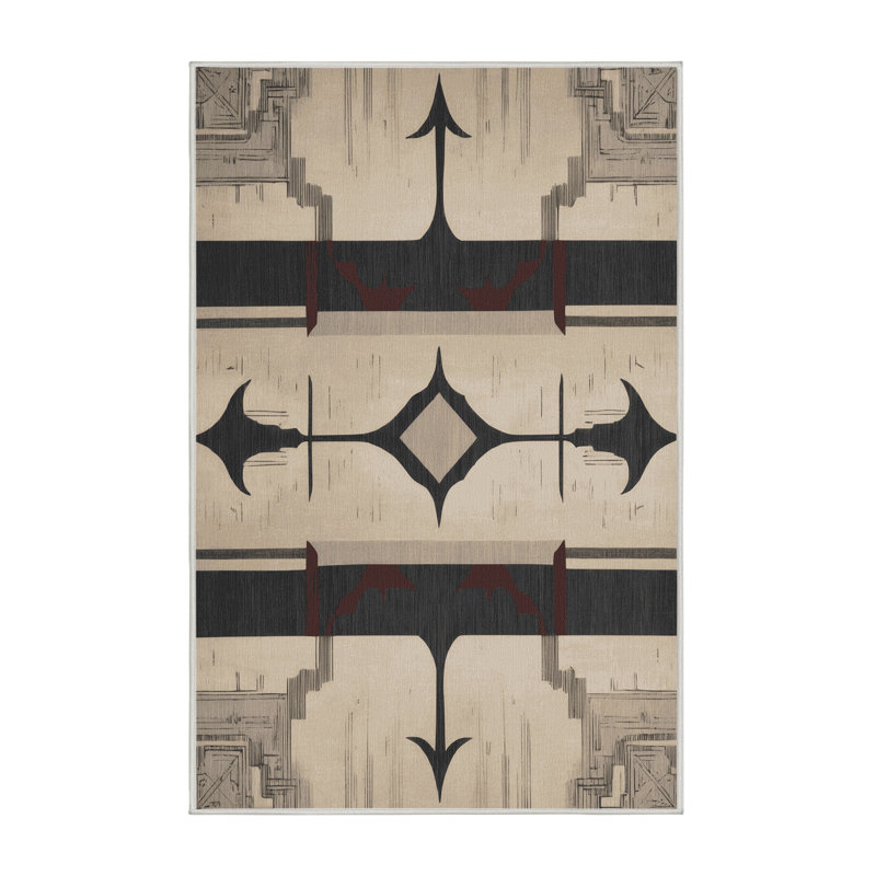 Chivalric Charm Rug, Rectangle 3' x 5'