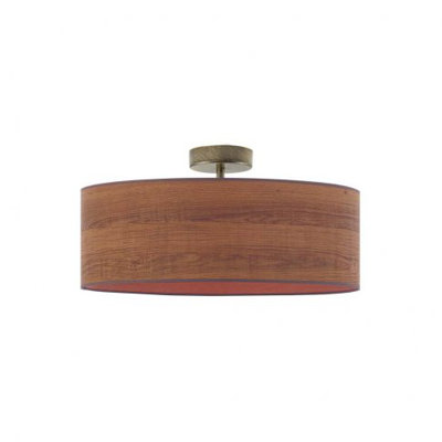 Bisono-Miro Fabric Semi Flush Mount