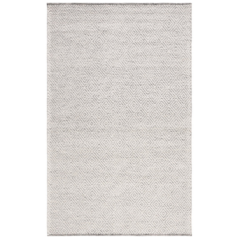 Tapis à motif géométrique tissé à la main Zahid, Rectangle 5 pi x 8 pi