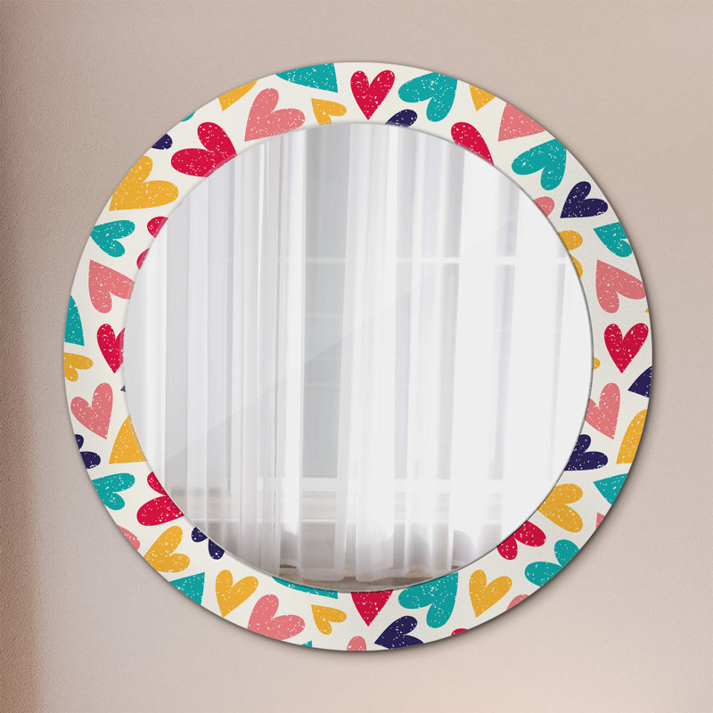 Huldar Glass Flat Wall Mirror
