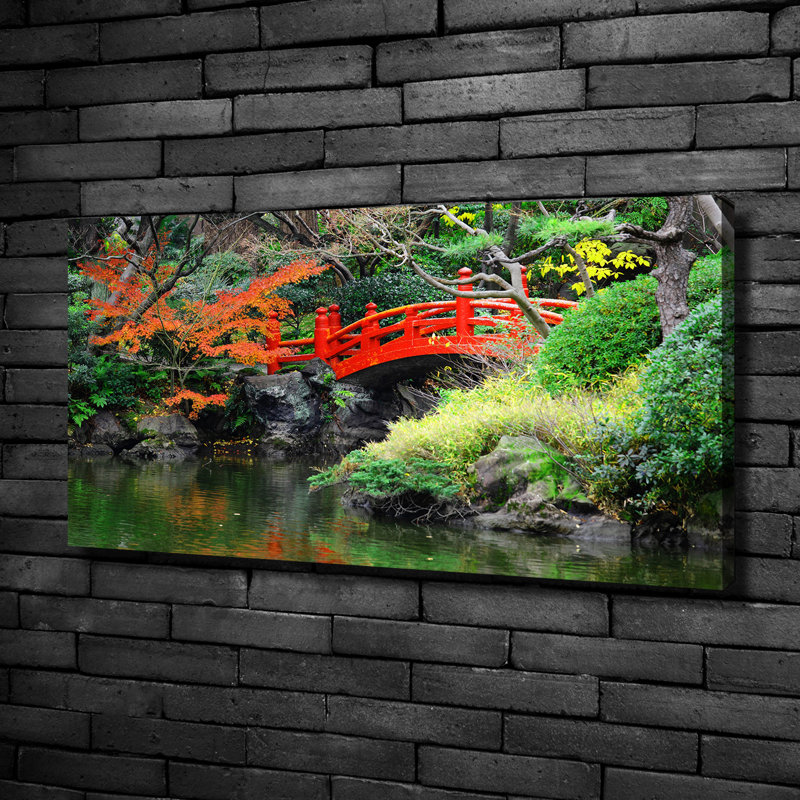 Japanese Garden - Wrapped Canvas Print