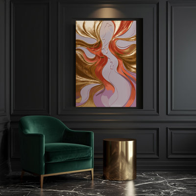 Art mural abstrait sur toile 37
