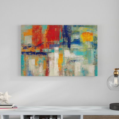 Harbor Sunset Bright by Silvia Vassileva - No Frame Painting on Canvas